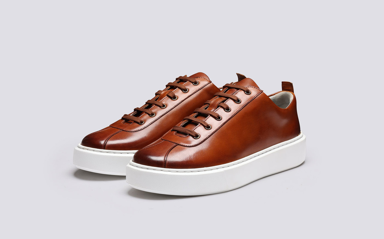 Sneakers leather men sale