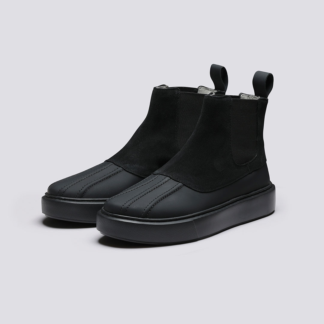 Sneaker 52 | Mens Chelsea Boots Black 