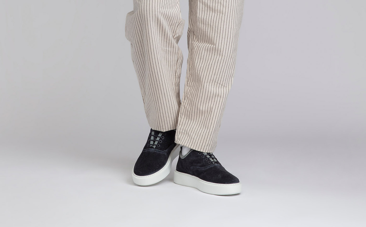 grenson sneaker 1 navy