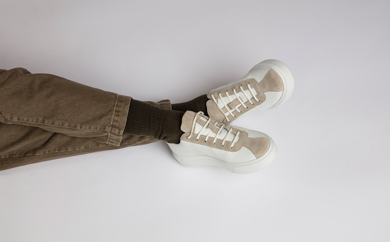 grenson sneakers white