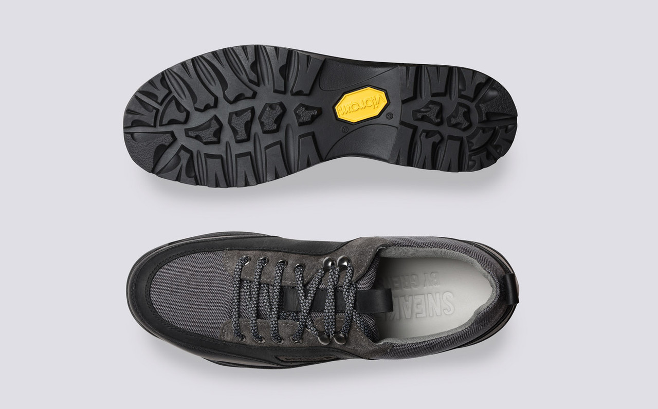 Womens black leather best sale walking shoes