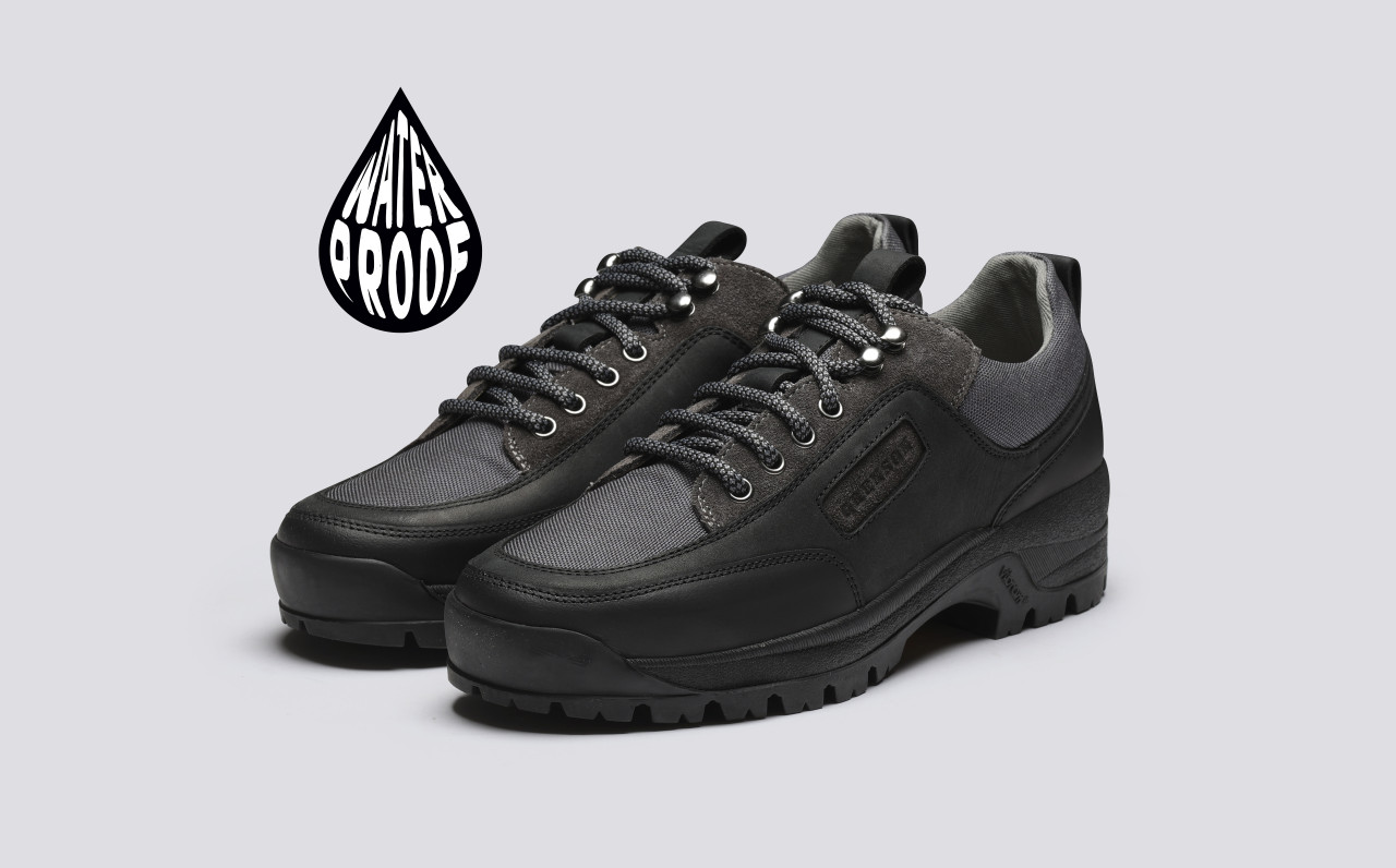 Womens leather walking shoes top
