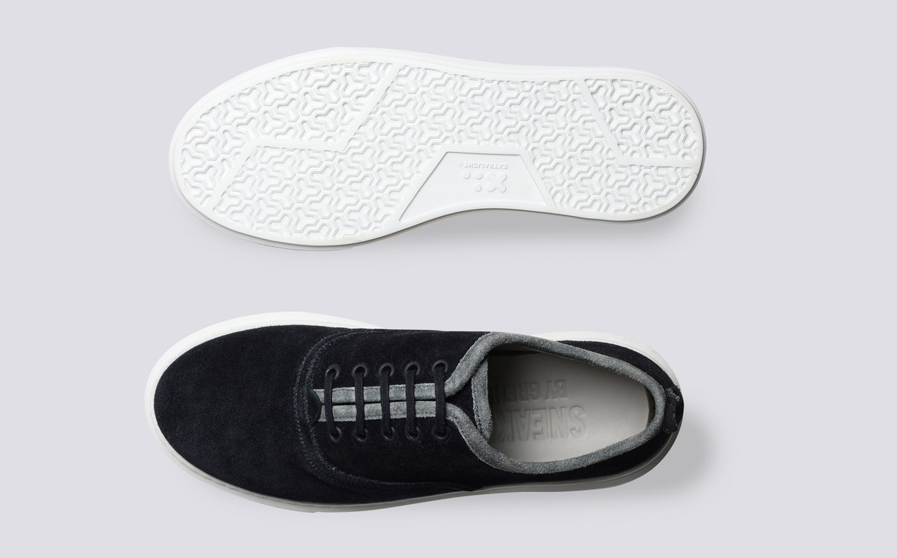 Suede top sneakers womens