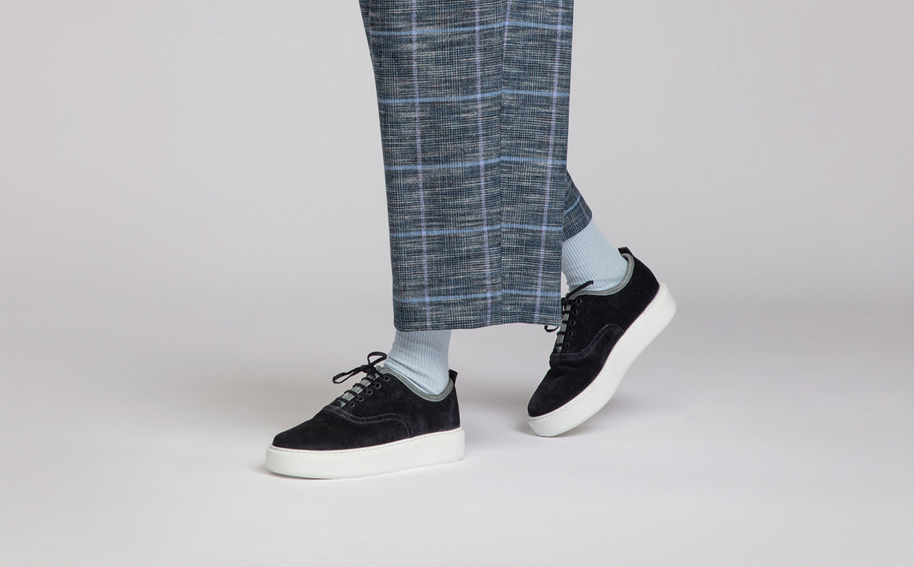Gray suede sneakers womens hotsell