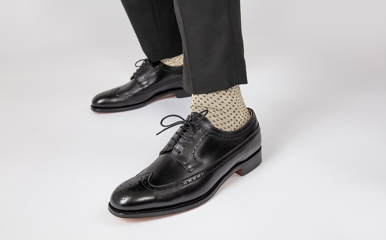 Grenson black brogues new arrivals