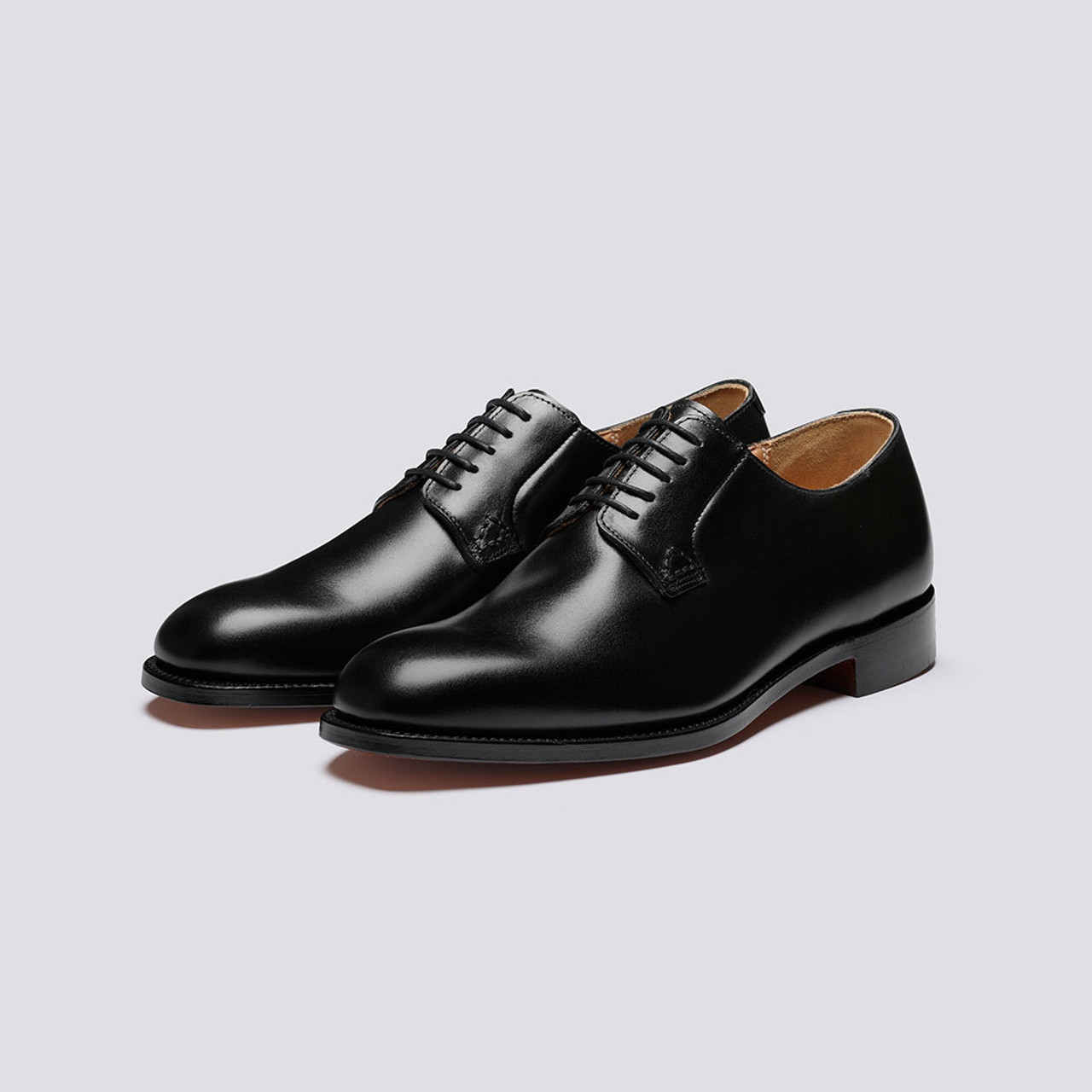 Winchester Formal Shoes for Men in Black Wholecut Grenson