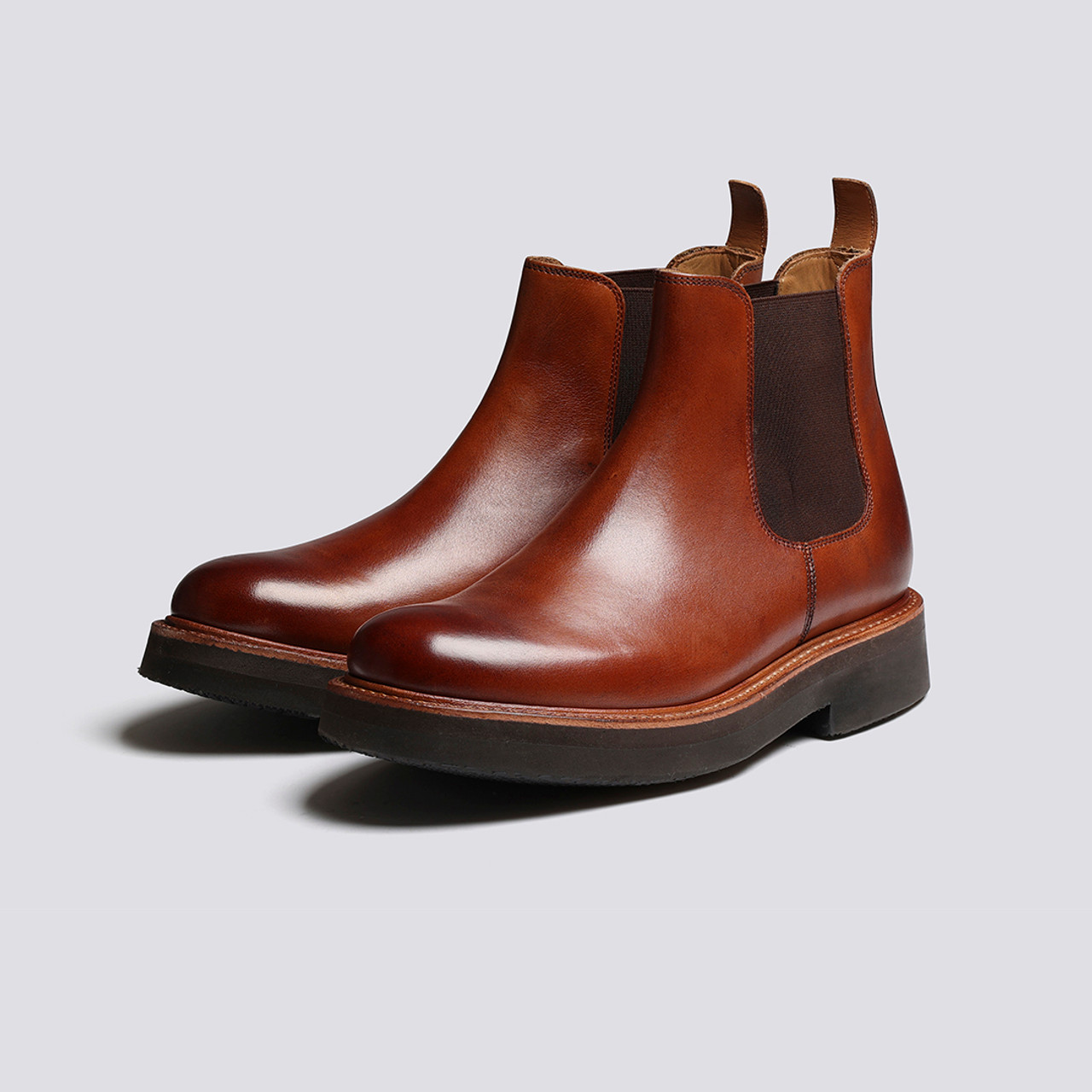 mens leather chelsea boots