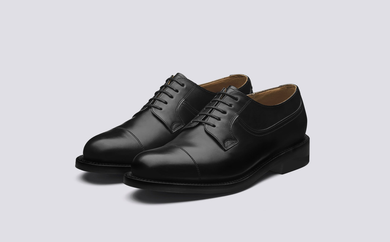 black derby shoes next