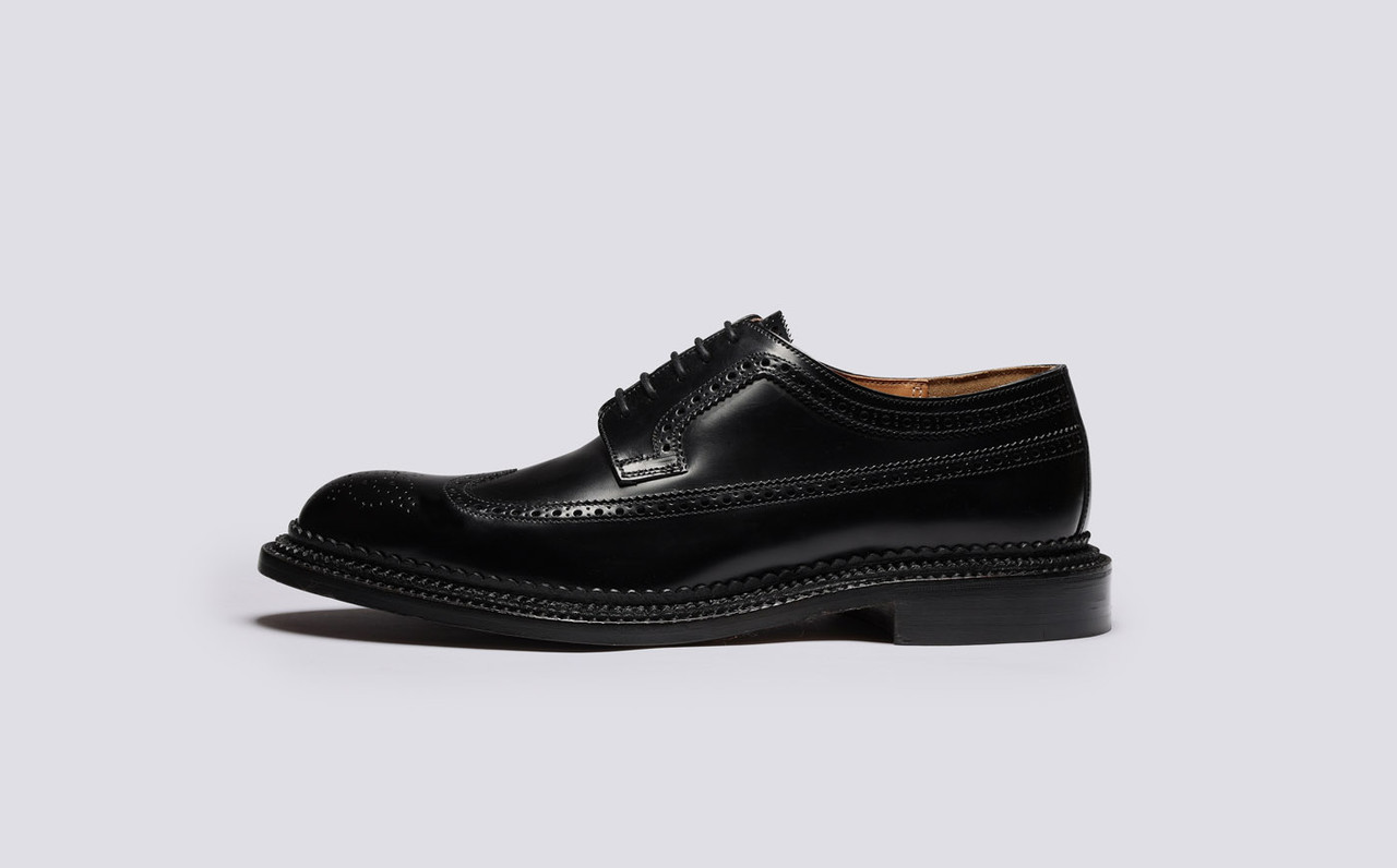Grenson triple welt black cheap
