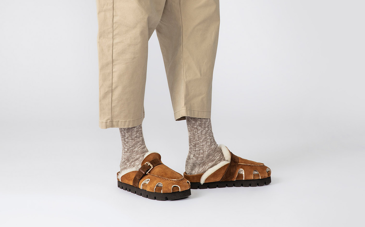 grenson shearling