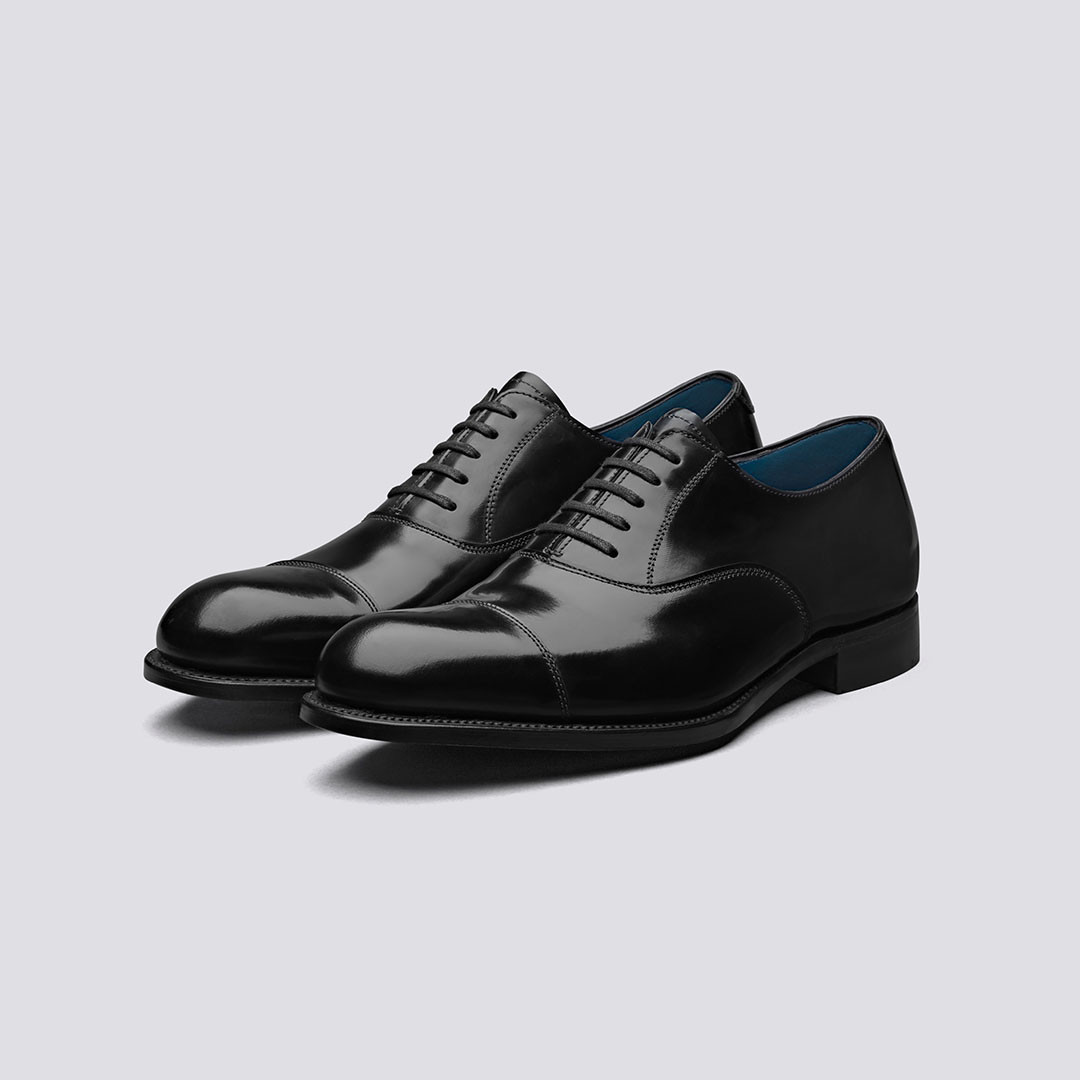 Gresham | Mens Oxford Shoes in Black 