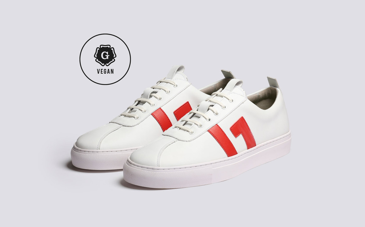 Grenson white sneakers sale