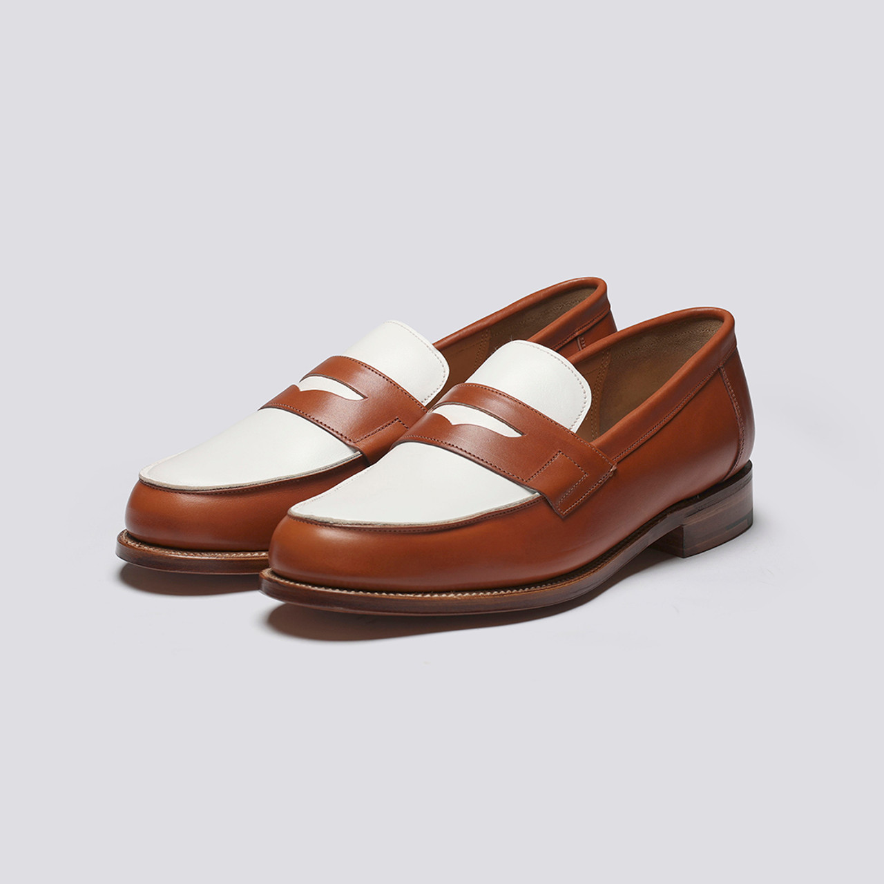 Mens two tone penny loafers online