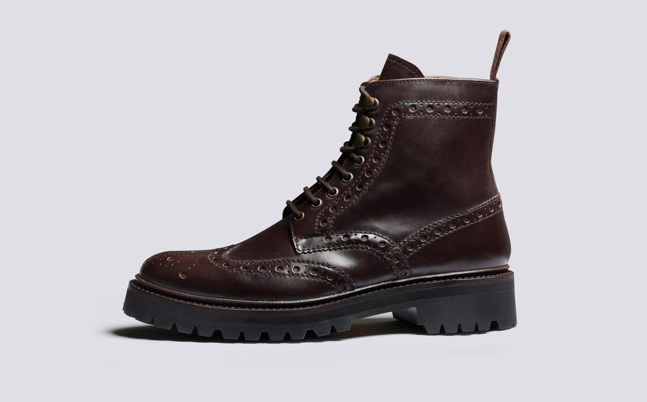 Grenson brogue boots sale