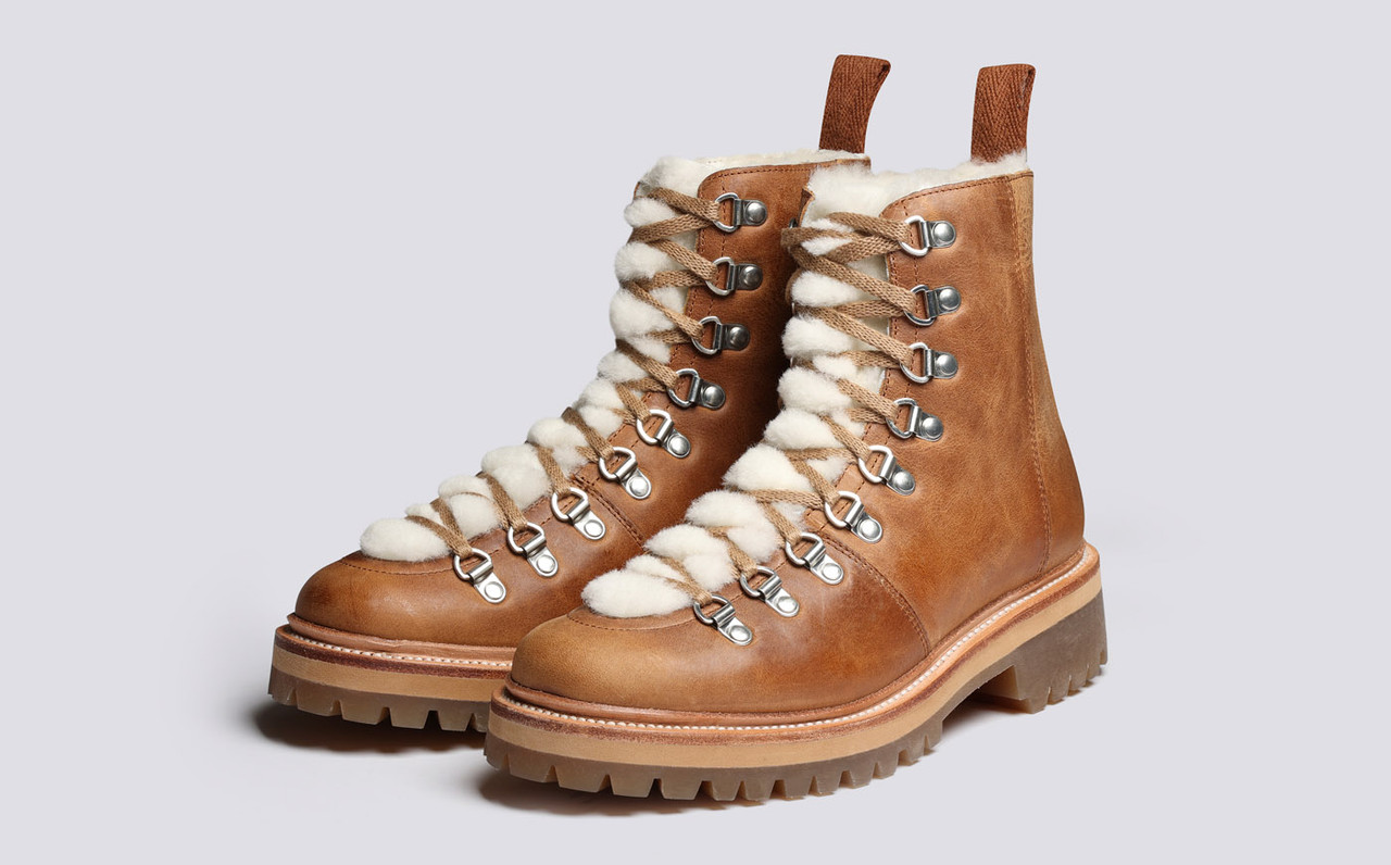Grenson nanette maple suede store