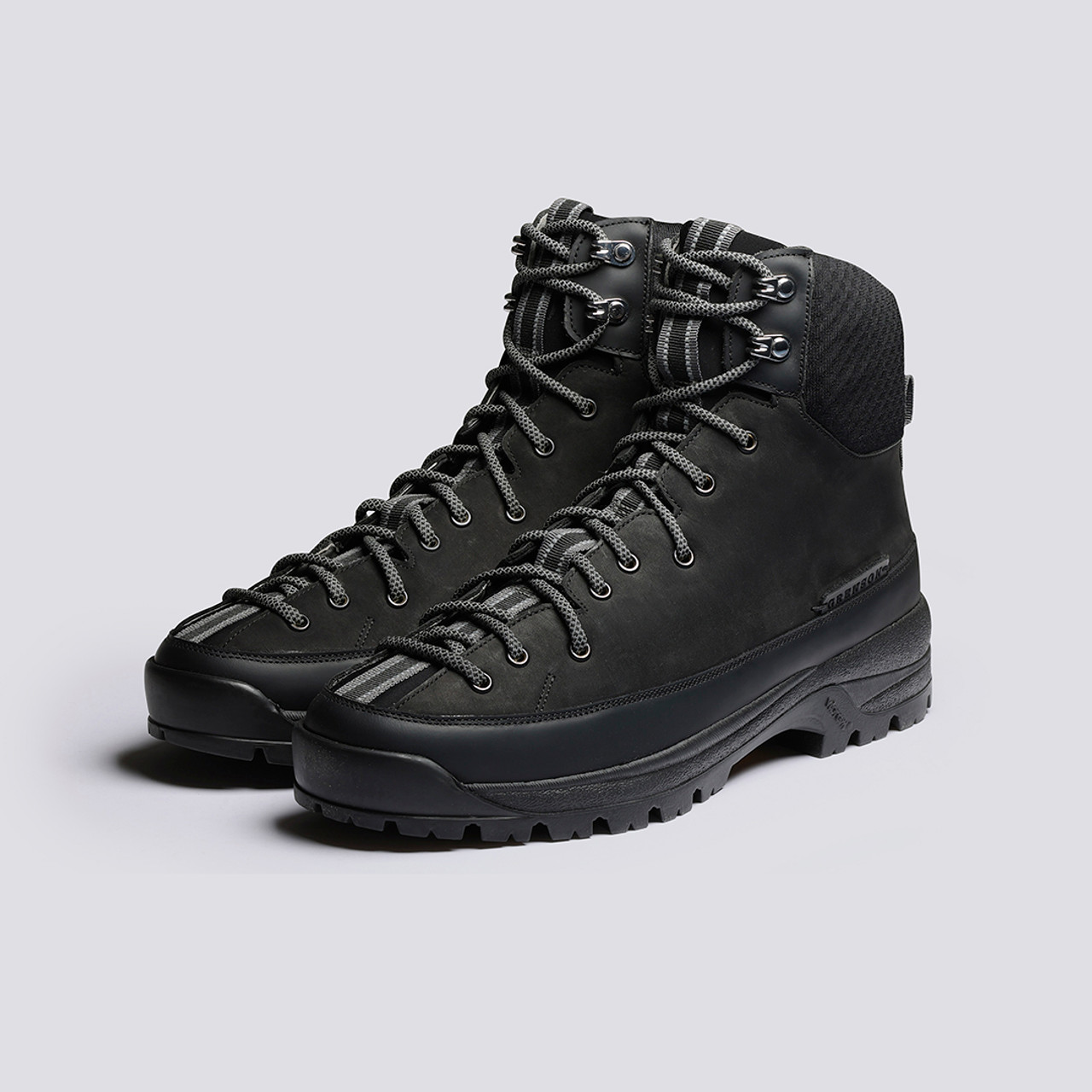 Sneaker 71 Mens Boots in Black on Vibram Sole Grenson