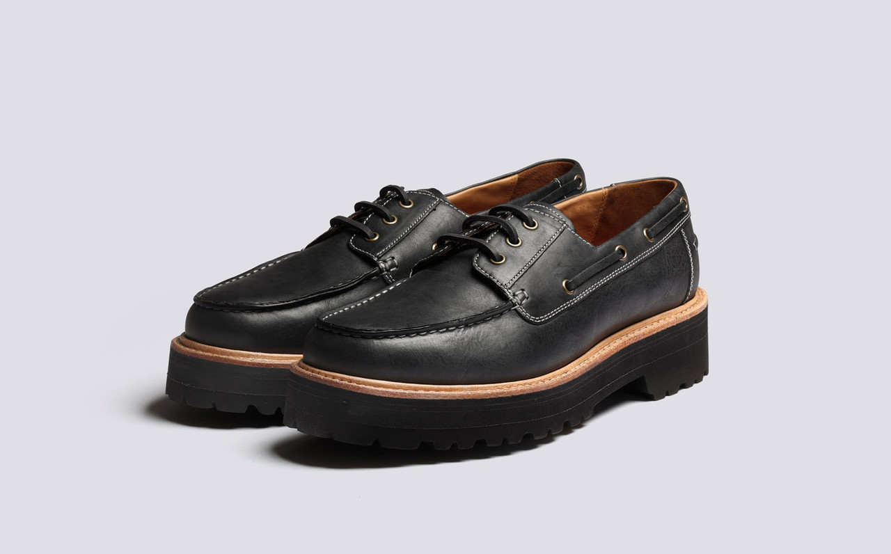 Sperry shoes mens black online