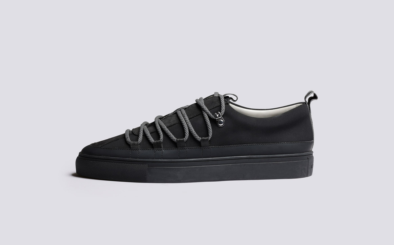 Grenson sneaker 3 black on sale