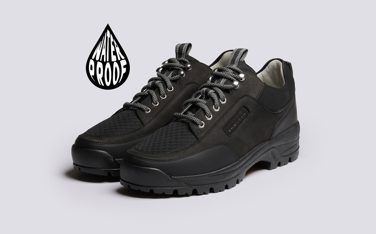 Black sneakers with white soles women's top