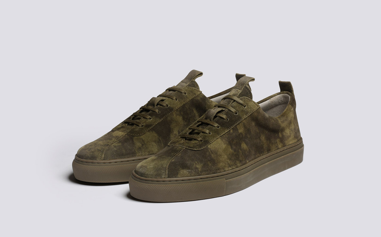 Grenson outlet canvas sneaker