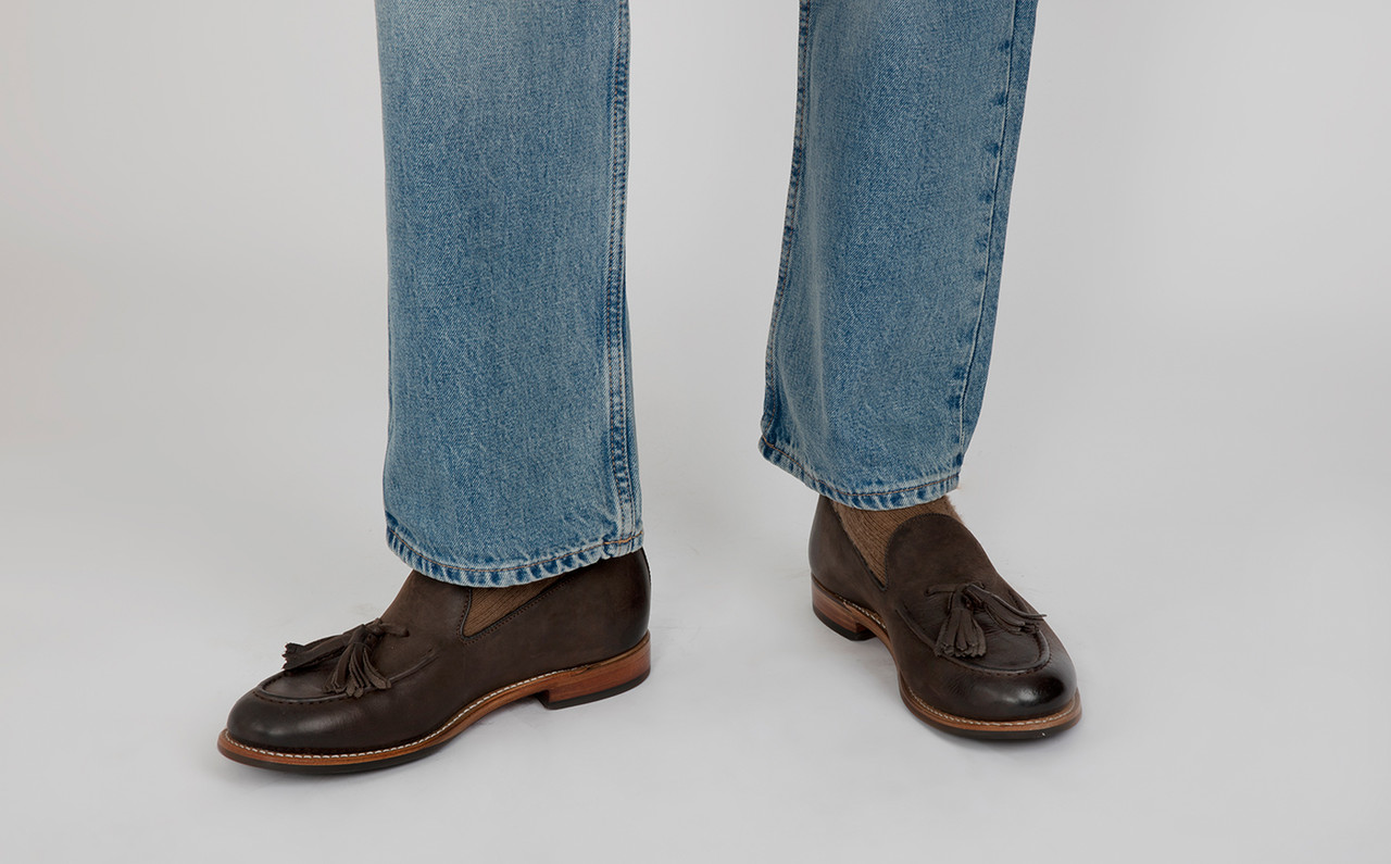 Grenson discount tassel loafers
