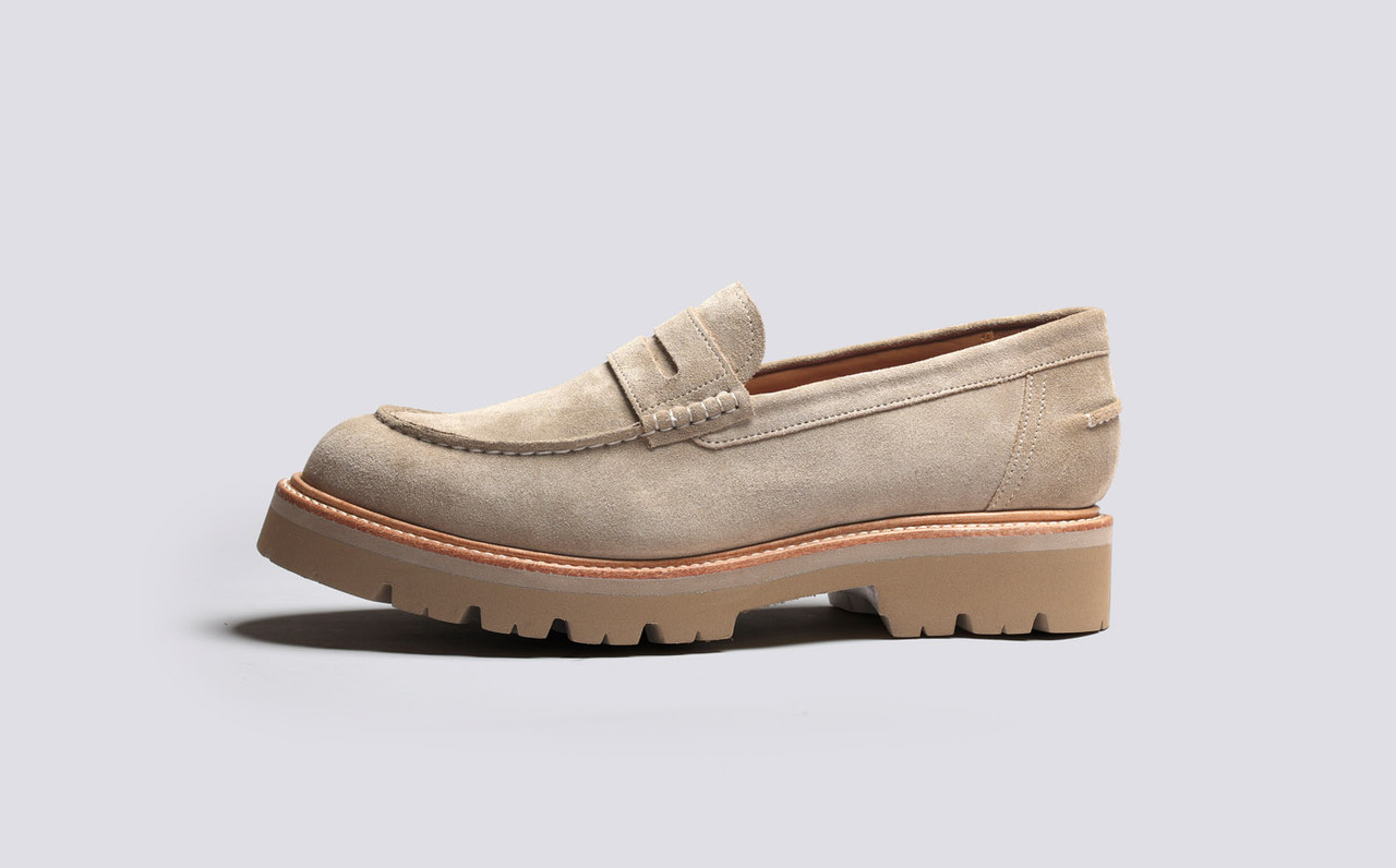 Mens suede slip outlet on loafers