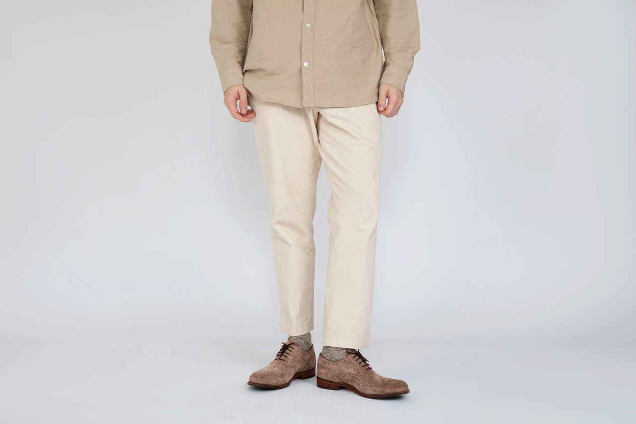 Beige shop brogues mens