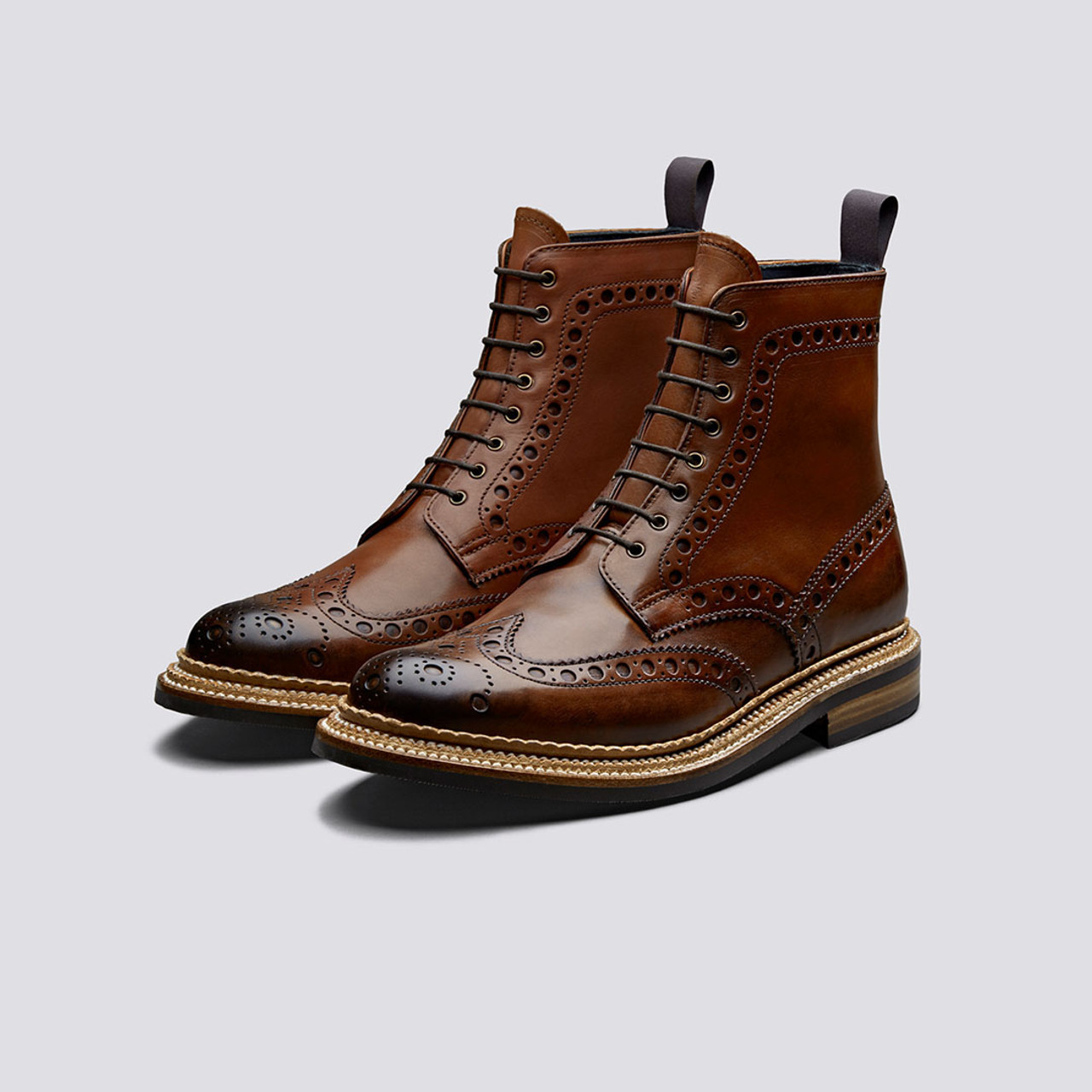grenson triple welt fred boot