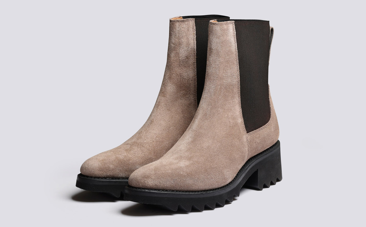 Tilly | Womens Chelsea Boots in Suede Grenson