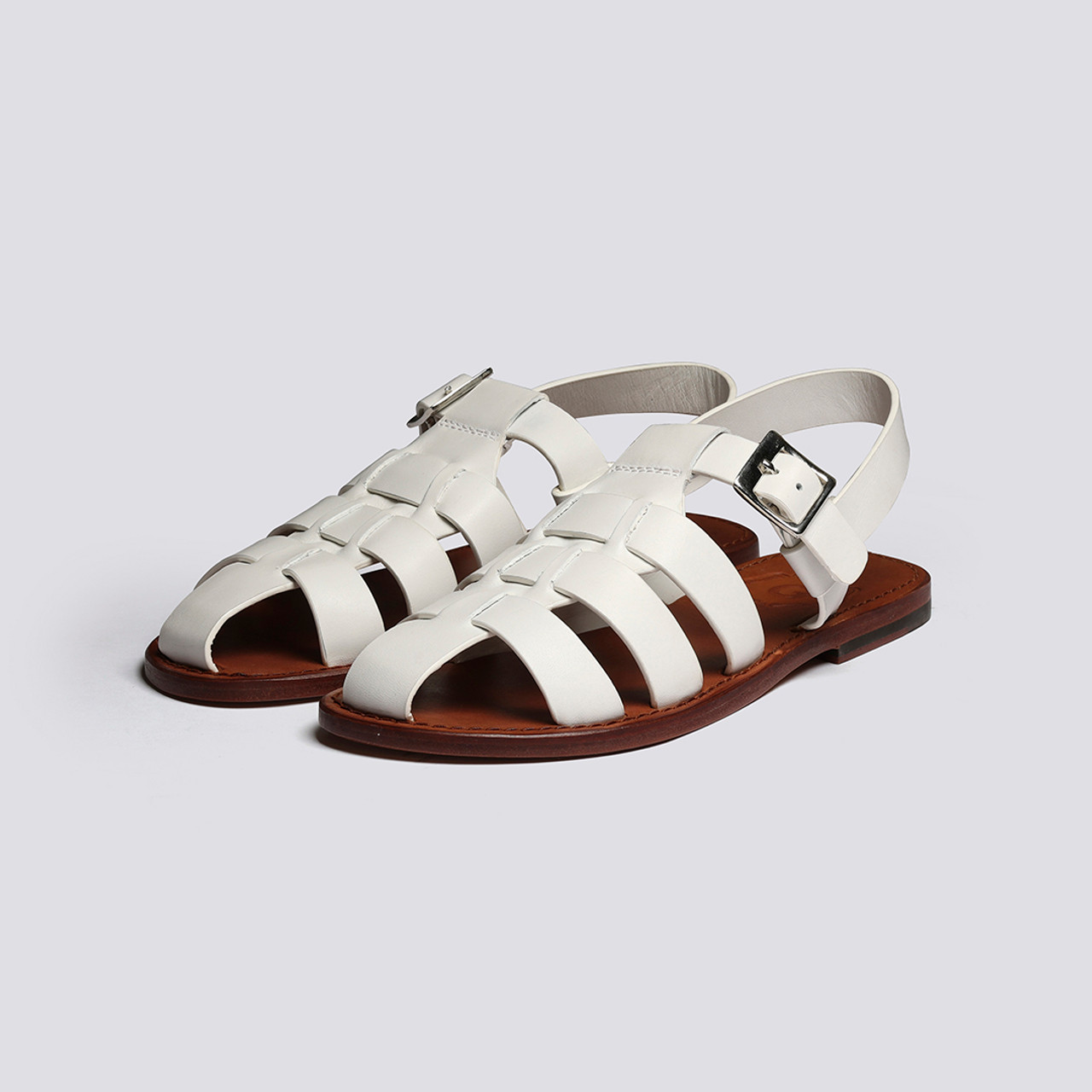 White fisherman on sale sandals