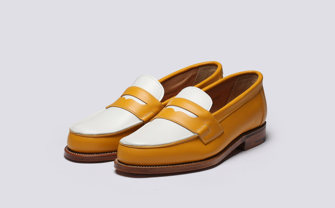 Yellow hotsell loafers womens
