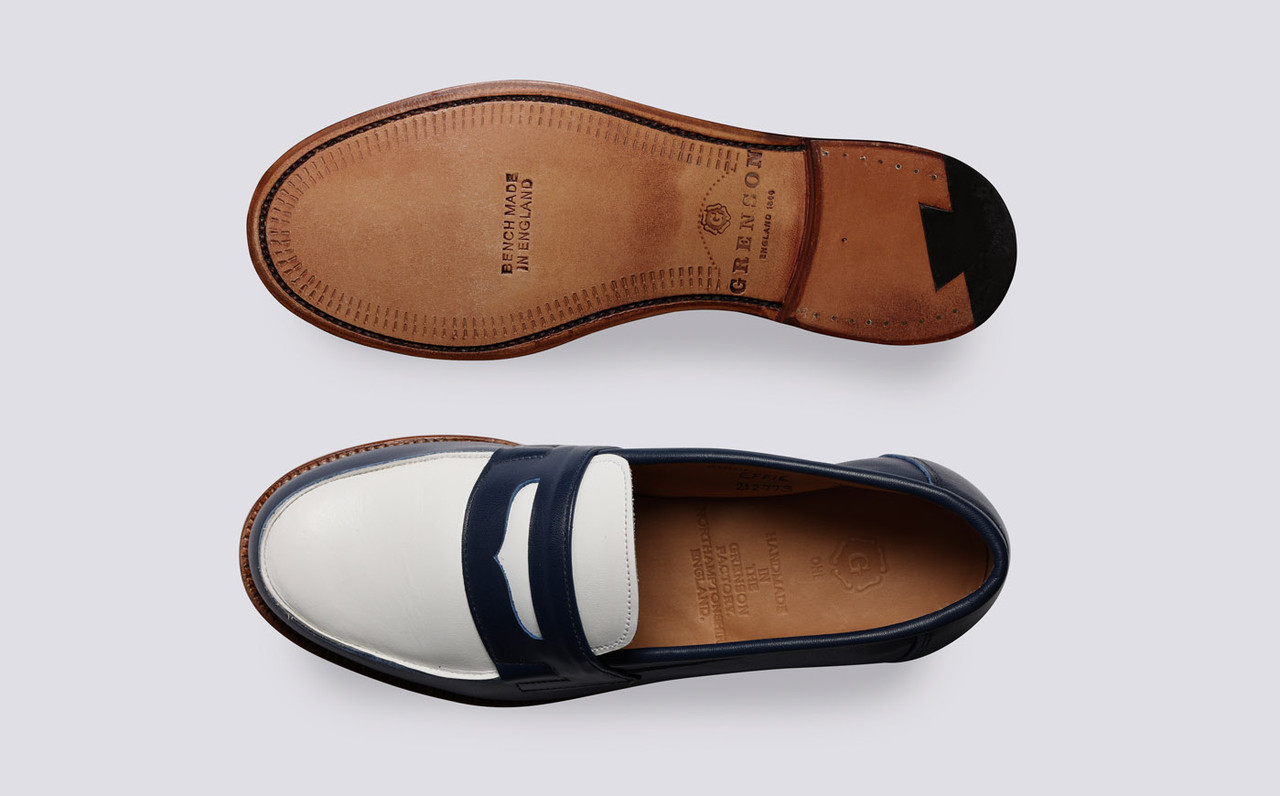 Ladies leather cheap loafer shoes