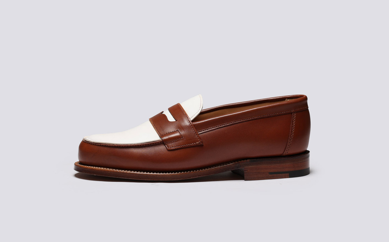White loafers mens sales