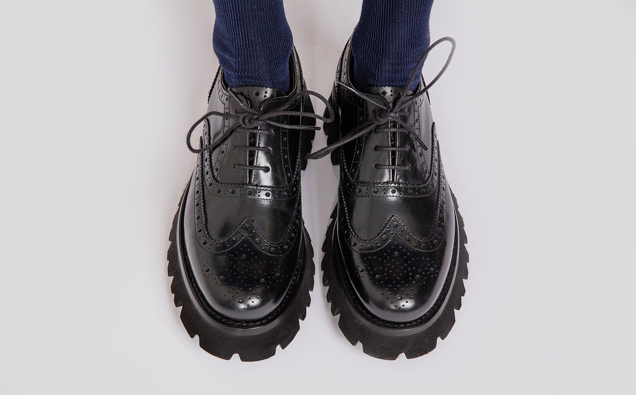 Grenson outlet womens brogues