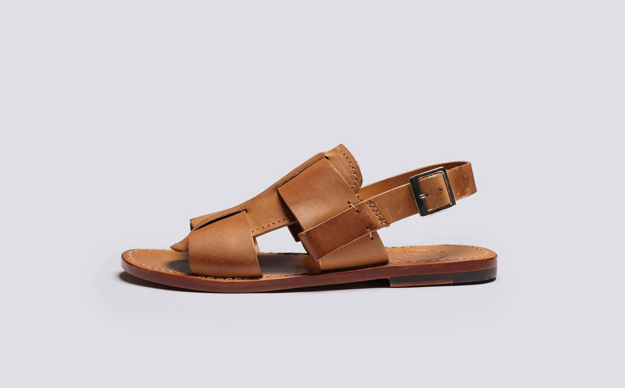 Grenson leather hotsell sandals