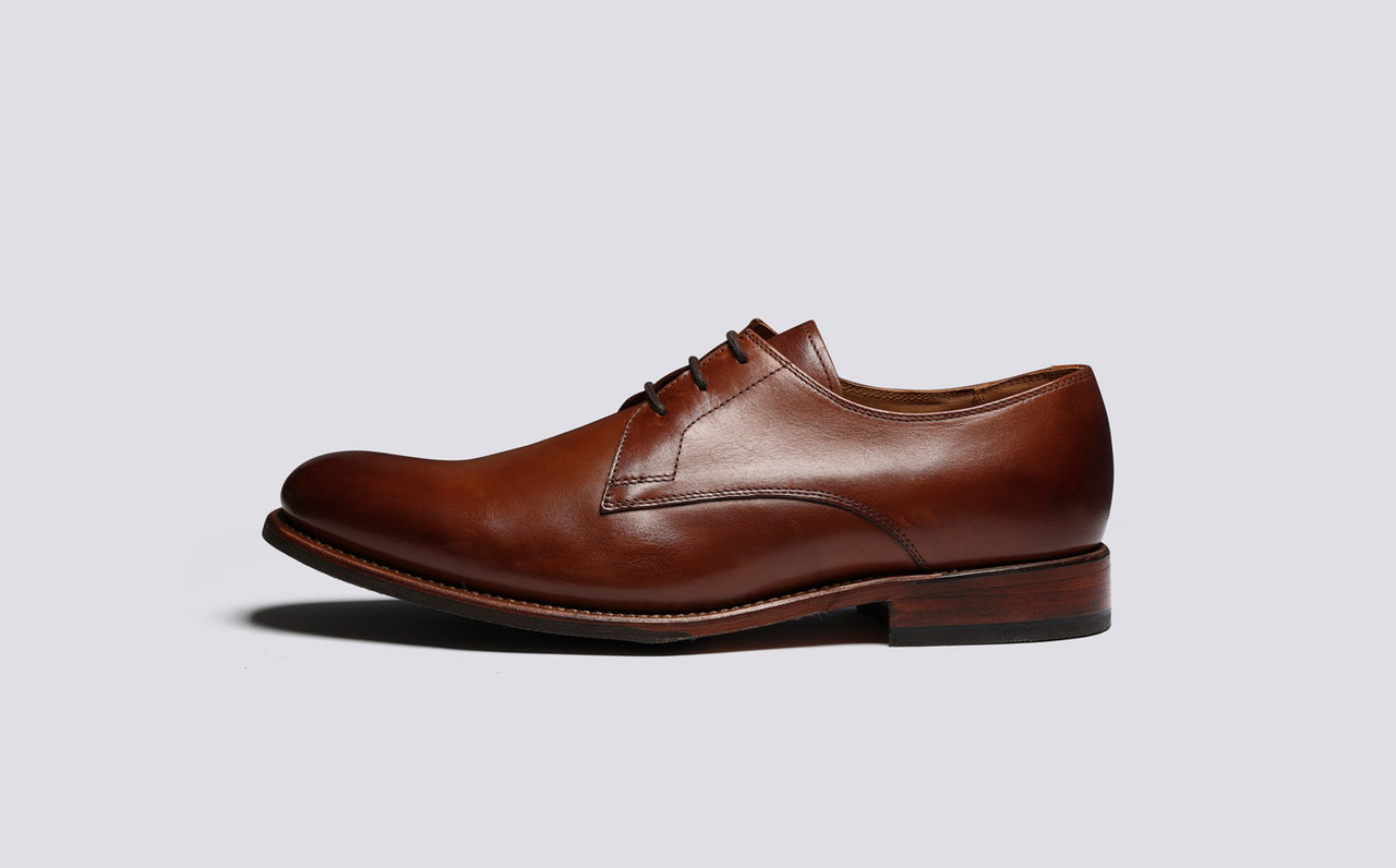 Mens tan new arrivals derby shoes