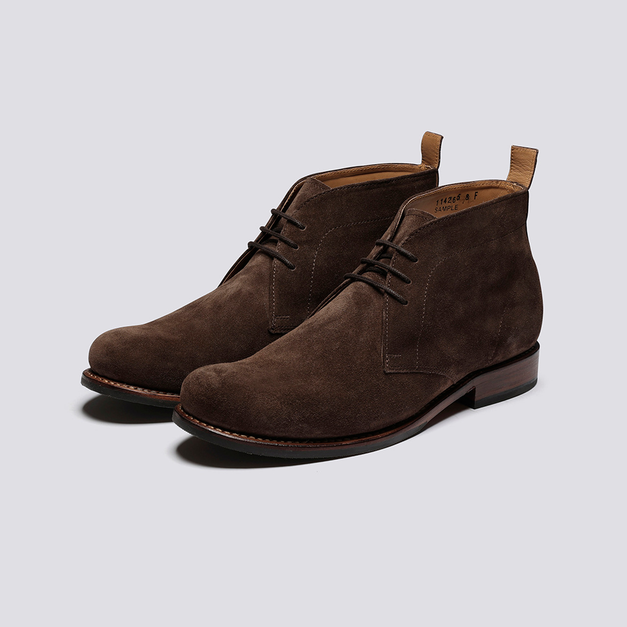 Mens brown shop suede chukka