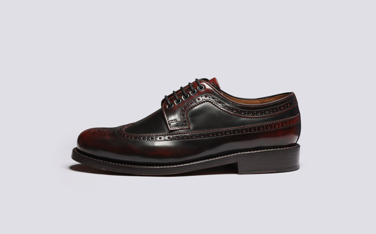 Mens burgundy derby shoes outlet