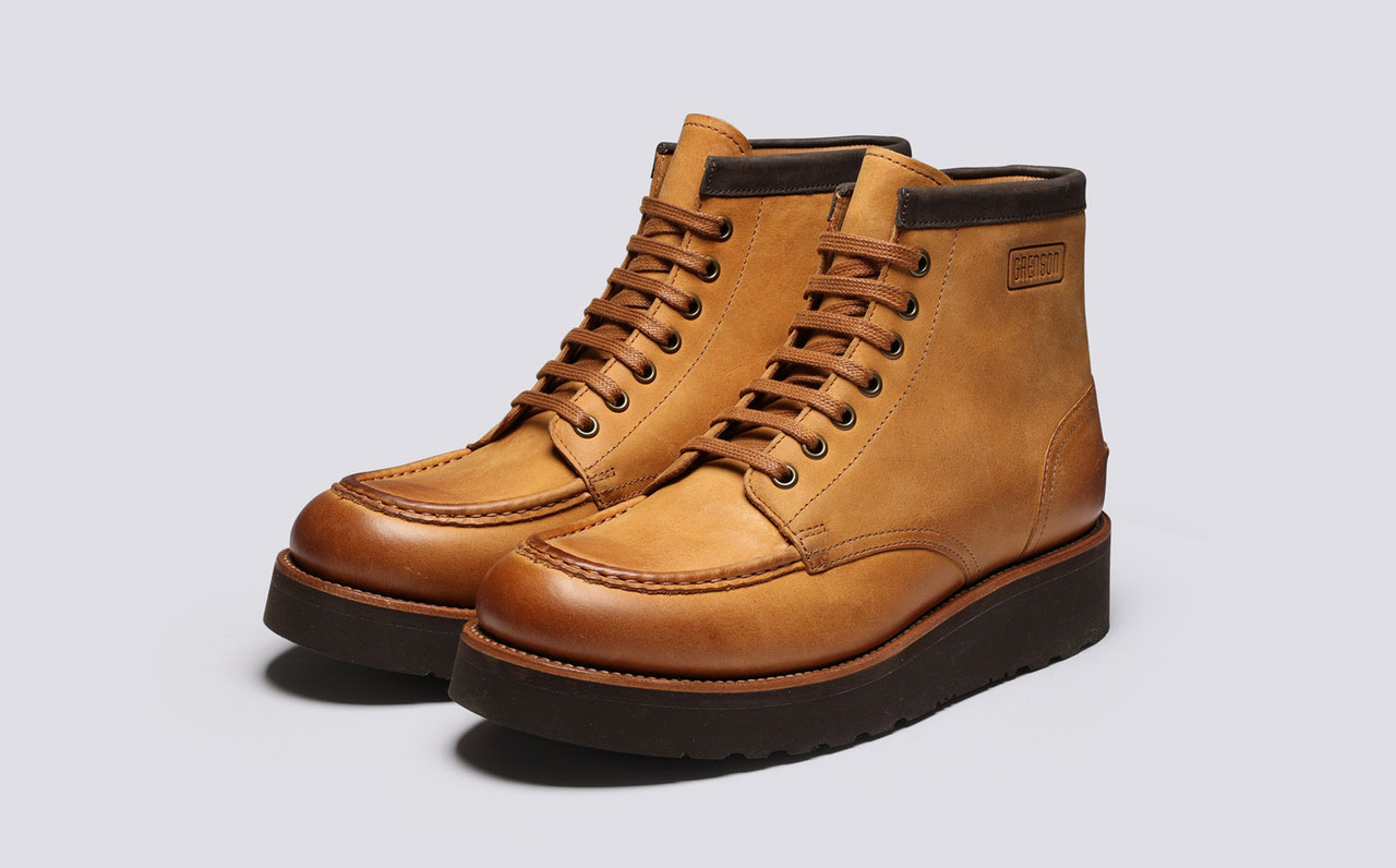 Tan nubuck sale boots