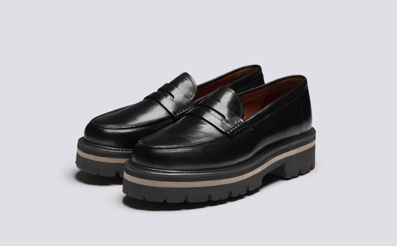 Grenson loafers womens sales