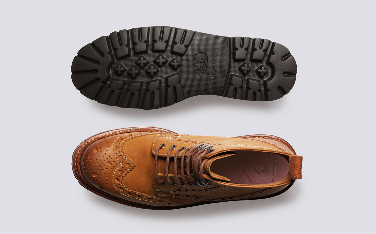 Grenson brogue boots new arrivals
