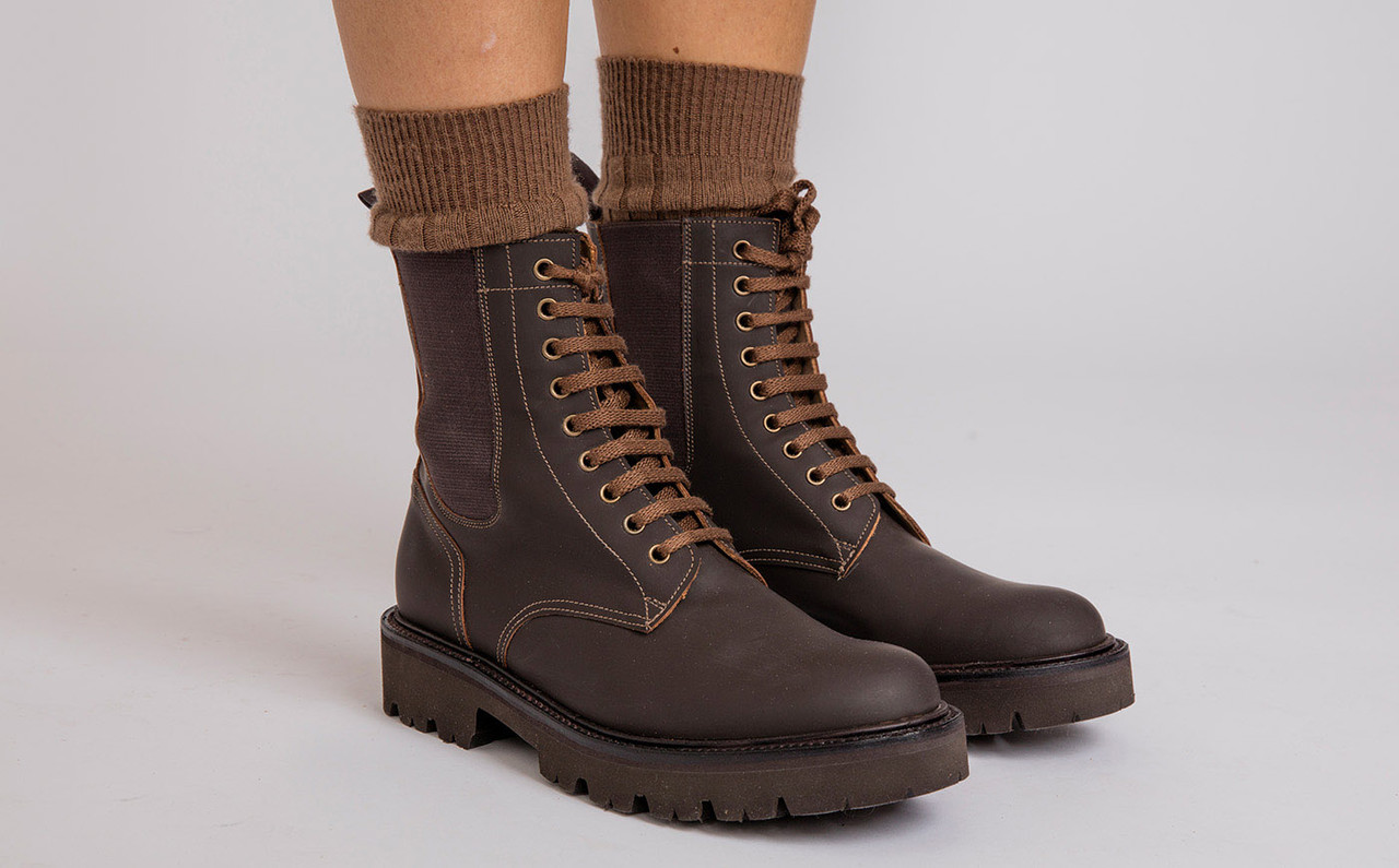 Grenson combat boots cheap
