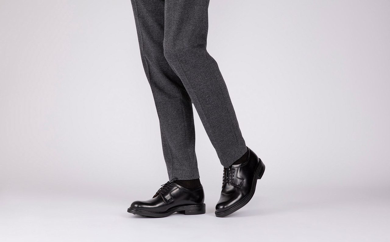 Mens top black derby