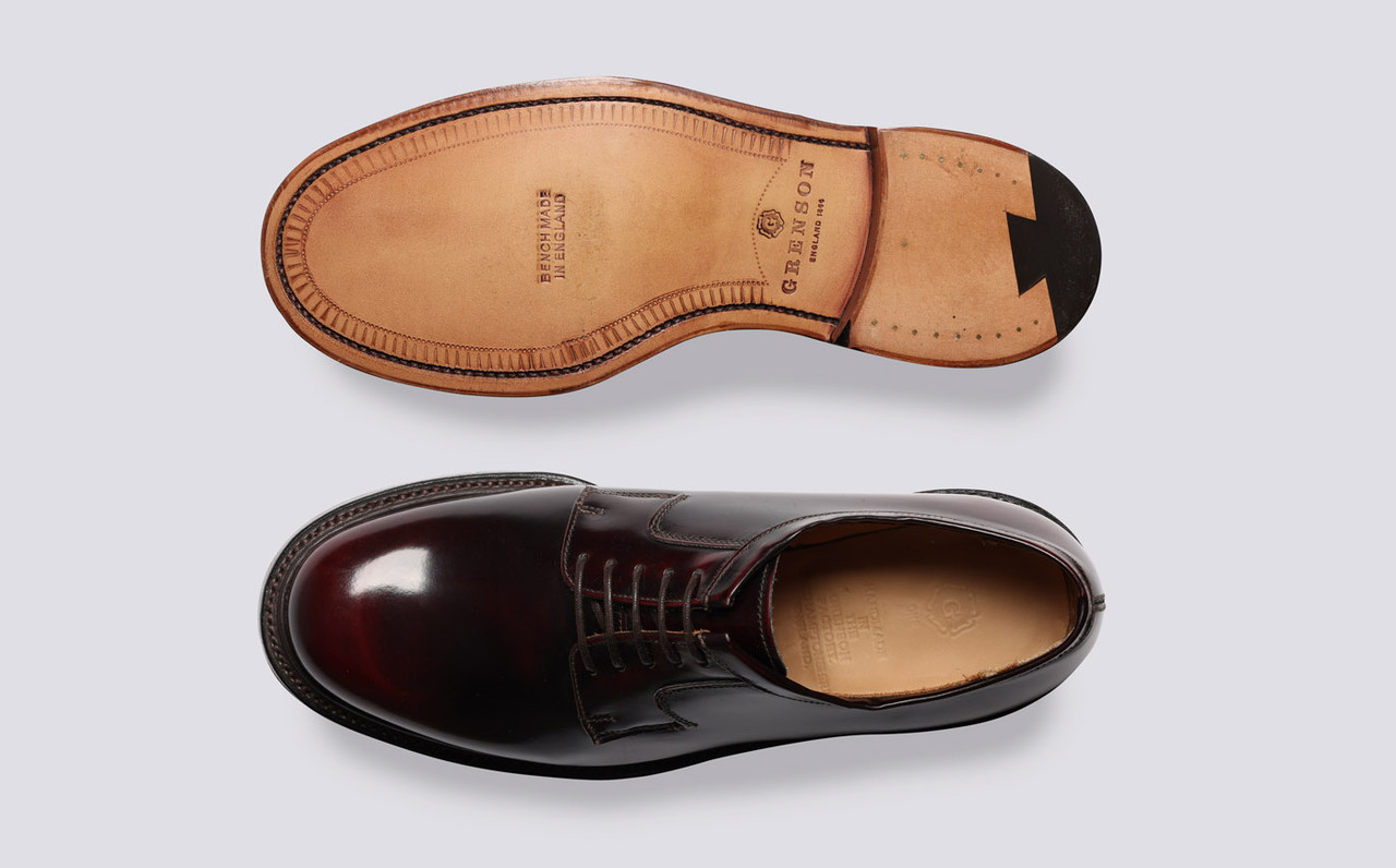 Grenson discount burgundy brogue