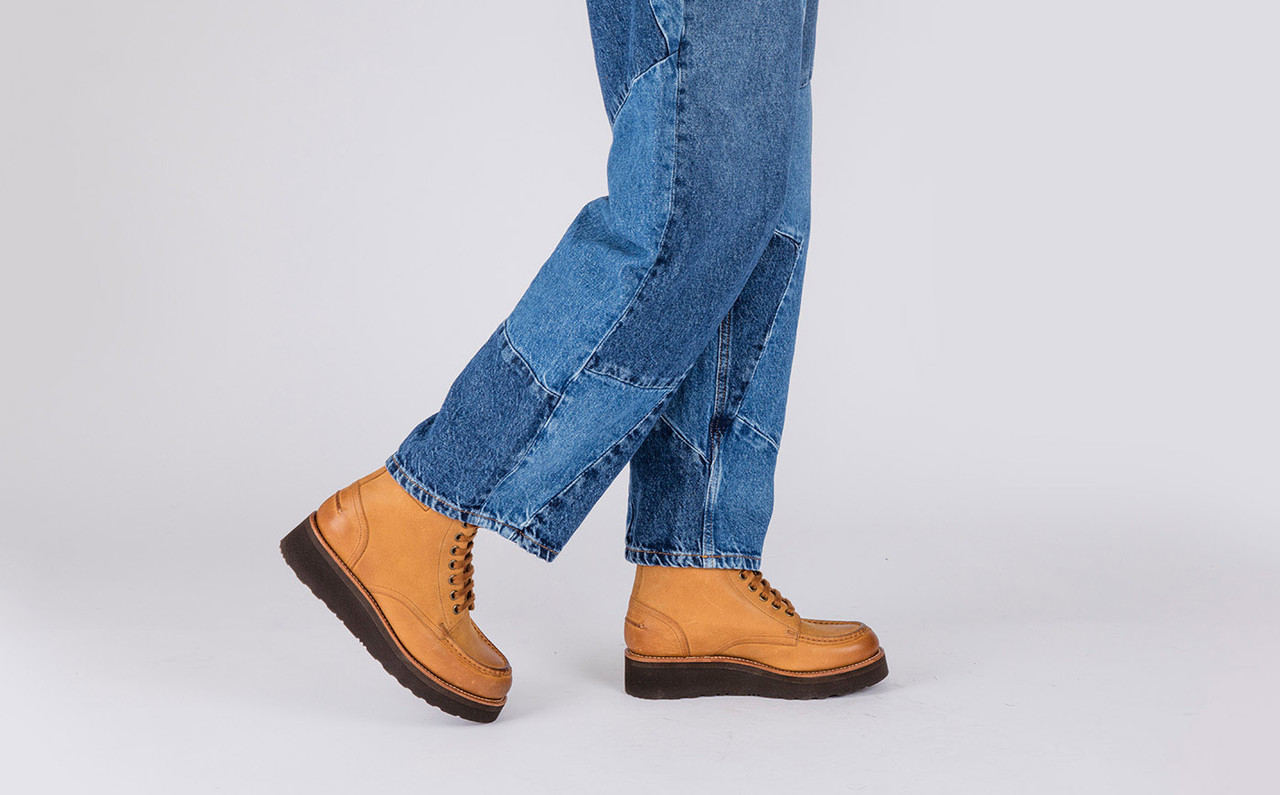 Grenson tan cheap boots