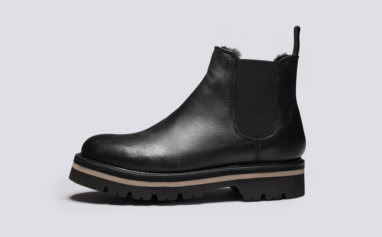 Mens lug sole chelsea boots sale