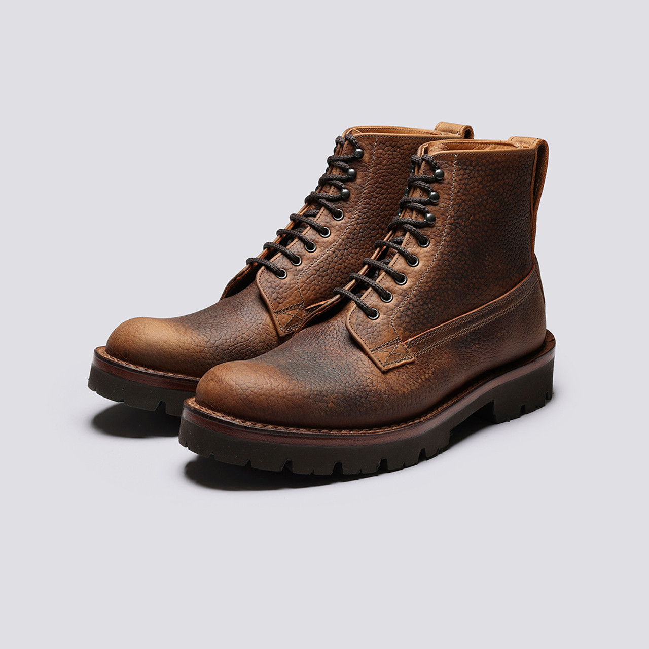 Grenson leander dark brown sales