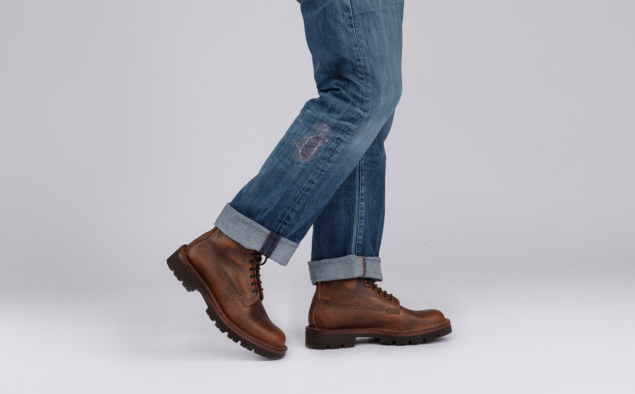 Dark gray boots best sale
