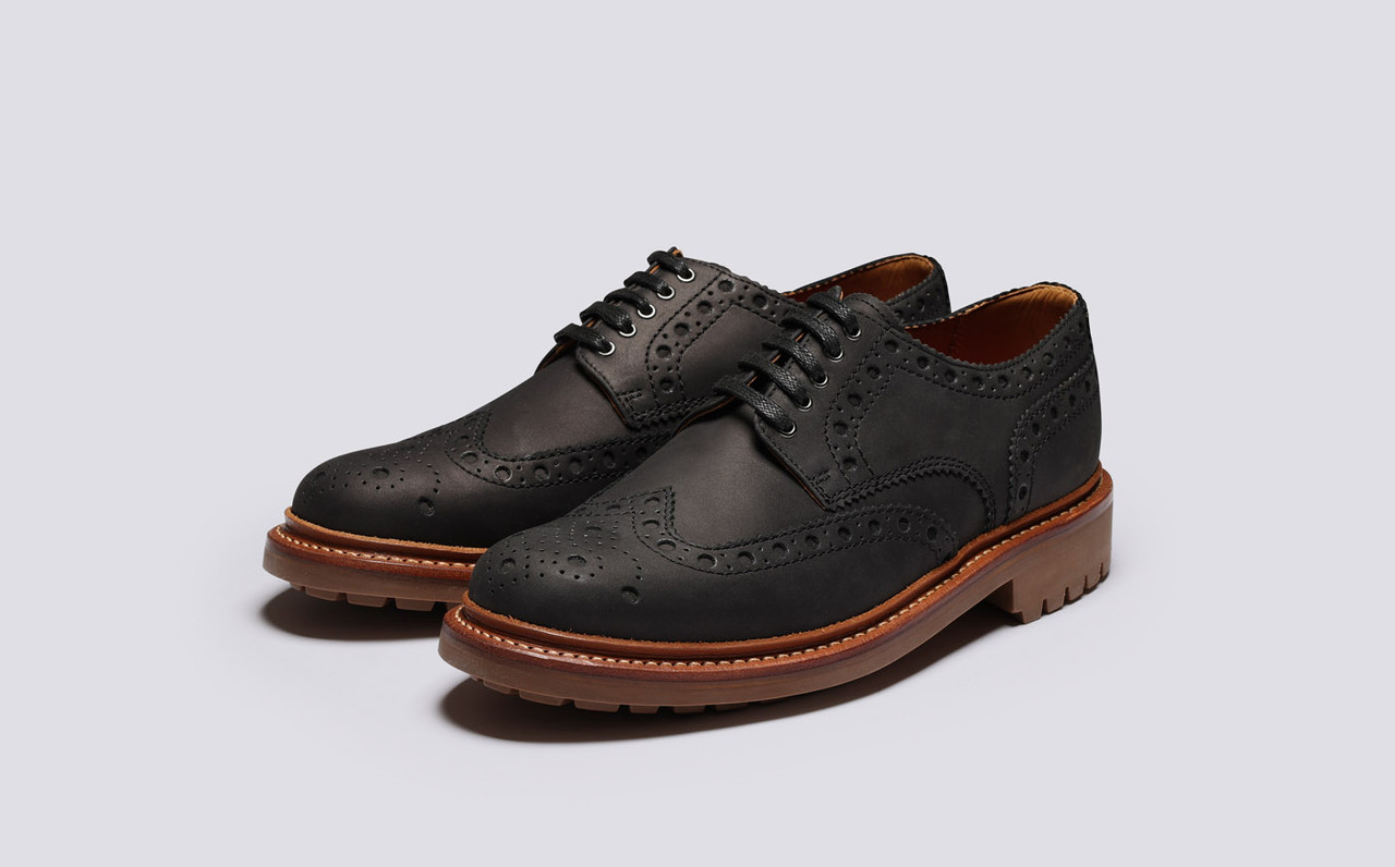 Grenson archie black sale sales