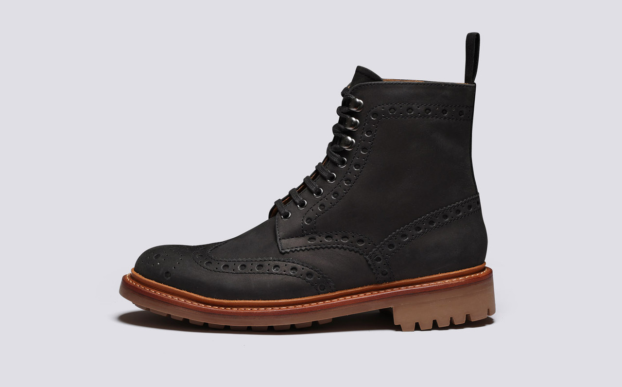 Grenson brogue shop boots sale